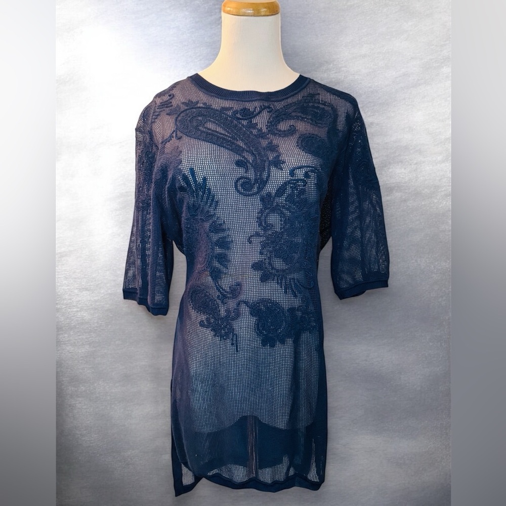 🆕 [Sweaty Betty] Blue Tilia Short Sleeve Tee Sz: S
